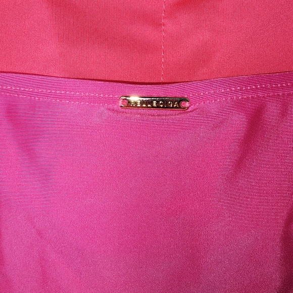 NWT, neon rose one piece swimsuit, Medium - Picture 7 of 10